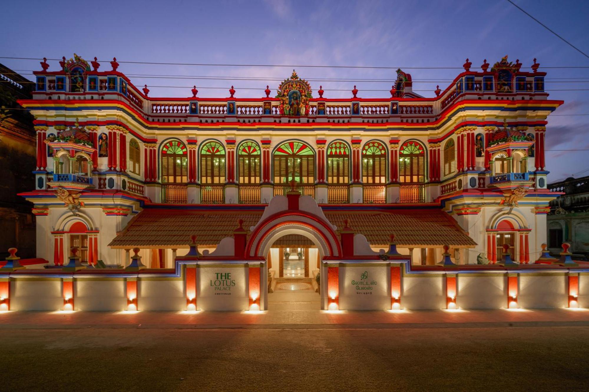 The Lotus Palace Chettinad Karaikudi Exterior foto